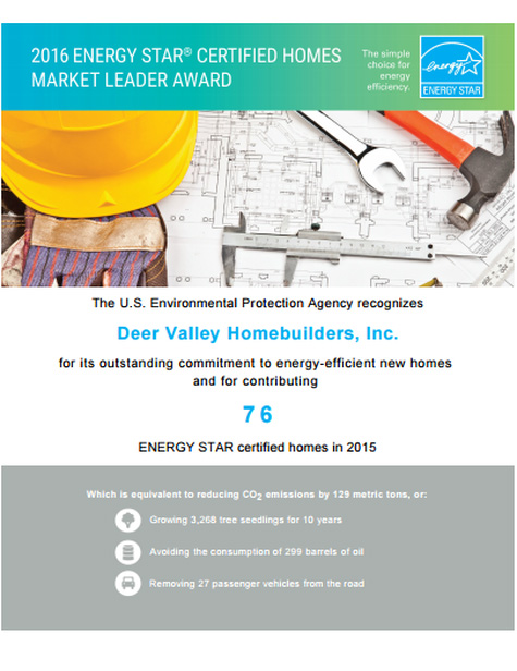 Deer Valley Energy Star Accreditation